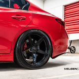 20" Velgen Classic5 Gloss Black Concave Wheels Rims Fits Infiniti Q60