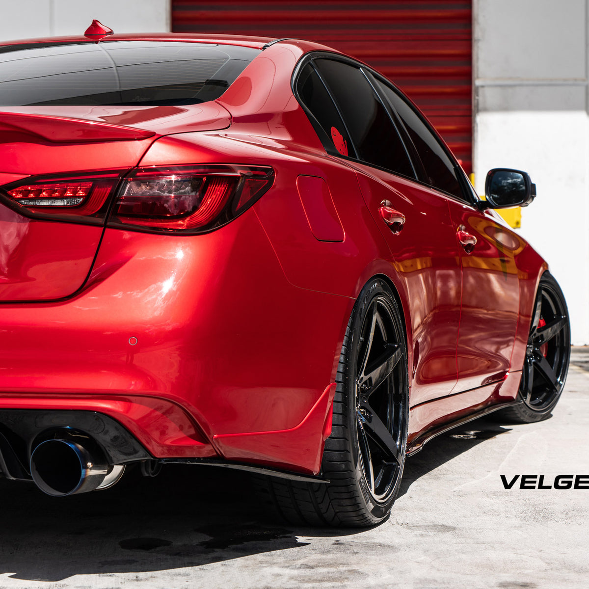 20" Velgen Classic5 Gloss Black Wheels Rims Fits Lexus GS350 GS450