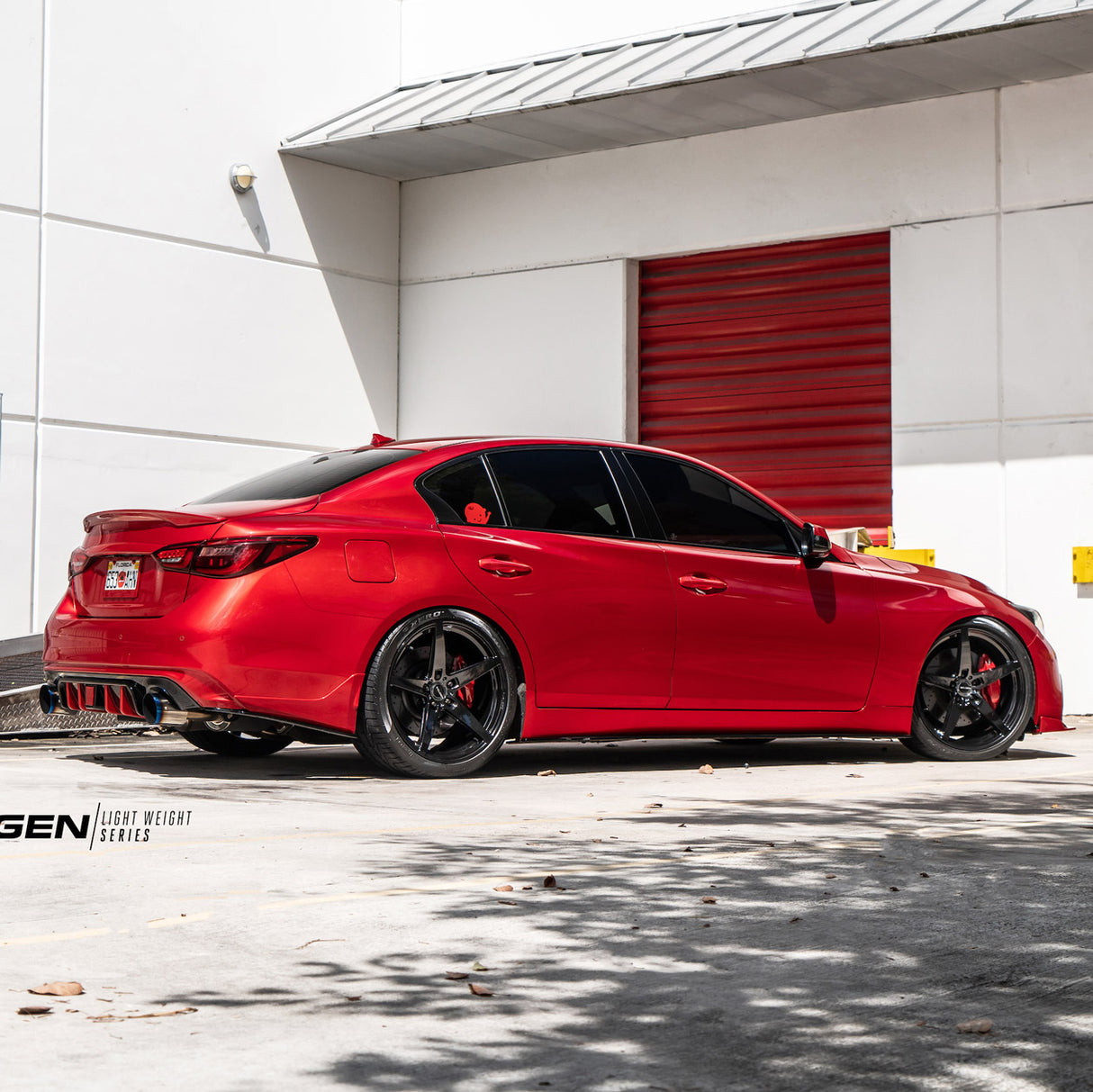 20" Velgen Classic5 Gloss Black Concave Wheels Rims Fits Infiniti Q60