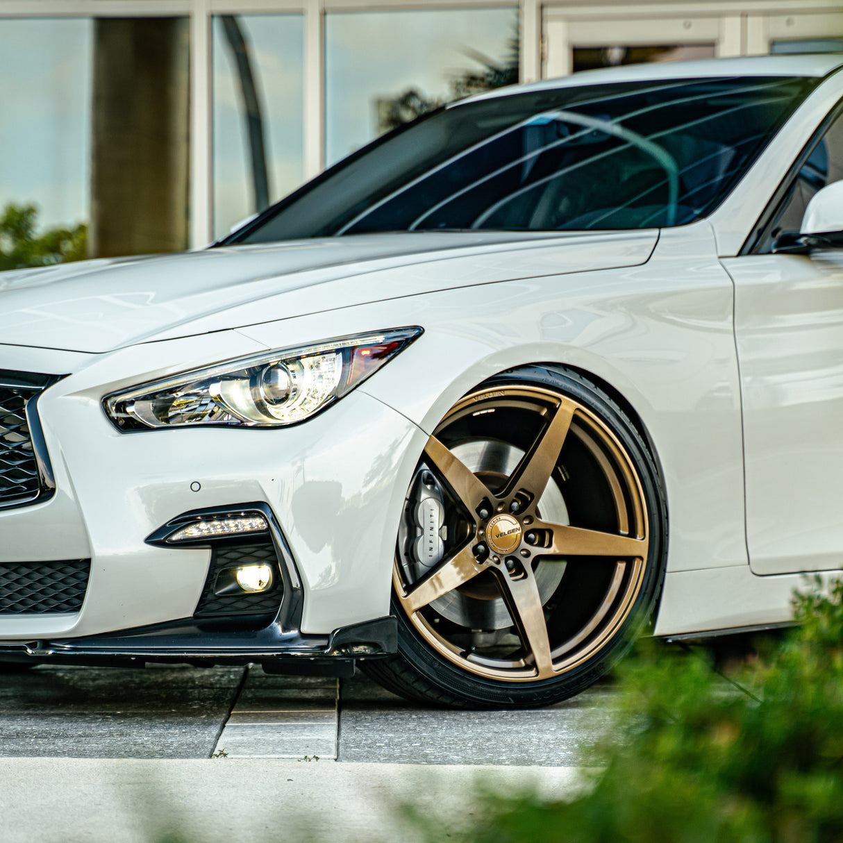 20" Velgen Classic5 Bronze Concave Wheels Rims Fits Infiniti Q60