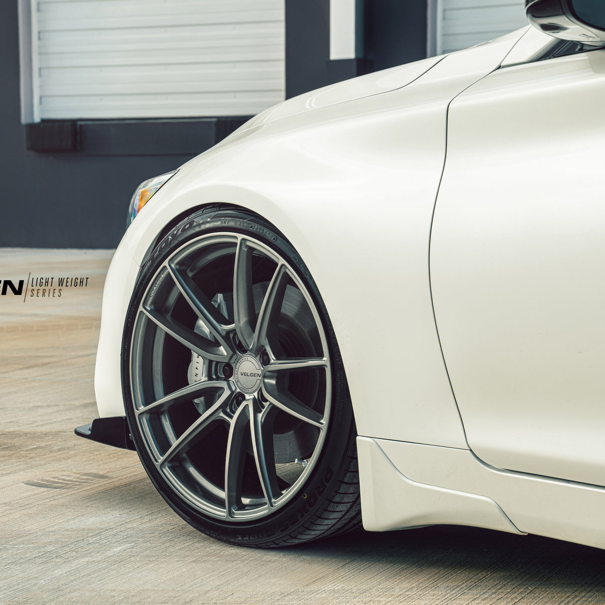 19" Velgen VF5 Gunmetal Concave Wheels Fits Lexus IS200 IS250 IS350