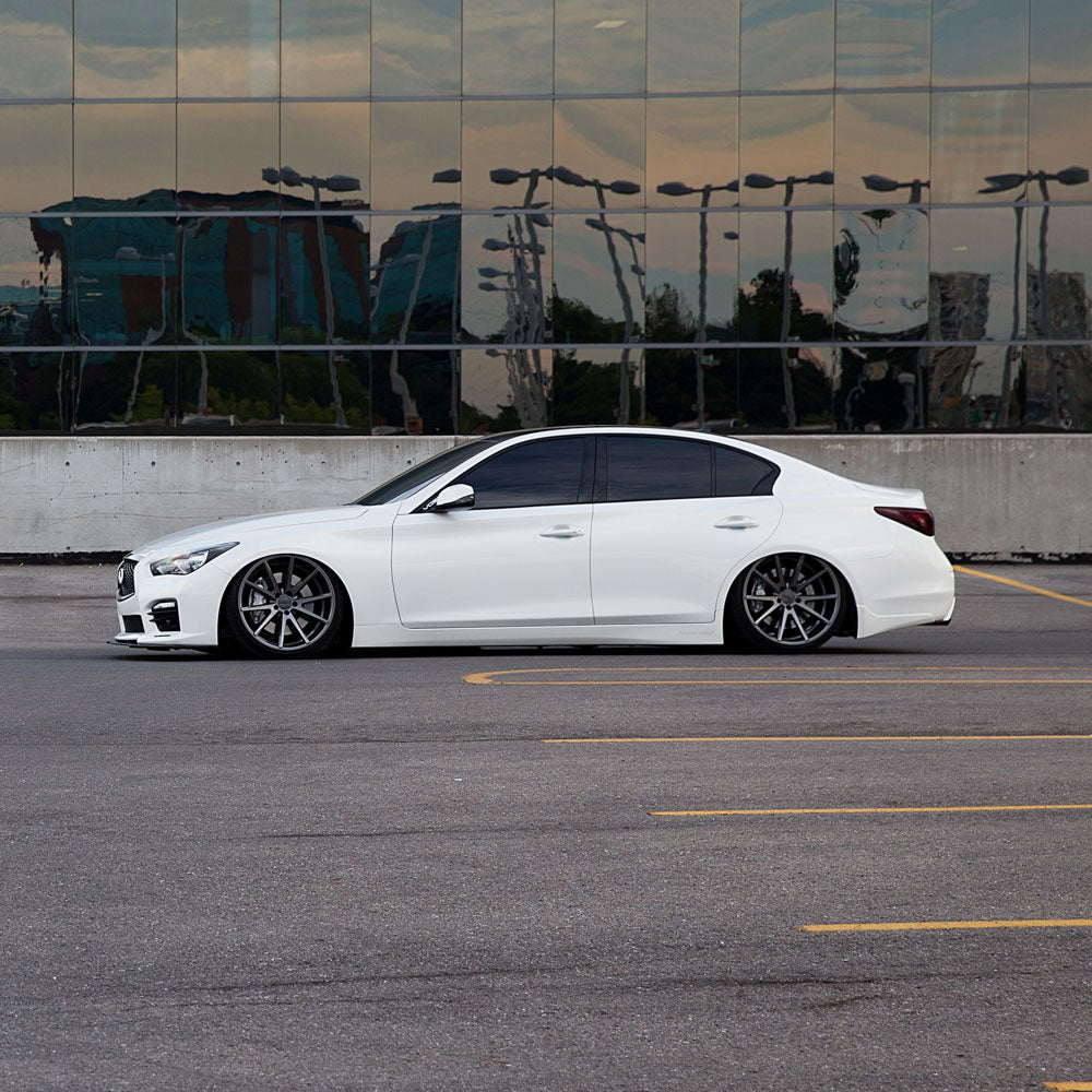 19" Vossen VFS-1 Grey 19x8.5 19x10 Forged Wheels Rims Fits Infiniti Q50 Q50S