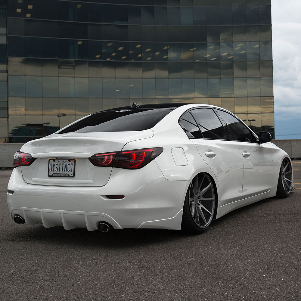 19" Vossen VFS-1 Grey 19x8.5 19x10 Forged Wheels Rims Fits Infiniti Q50 Q50S