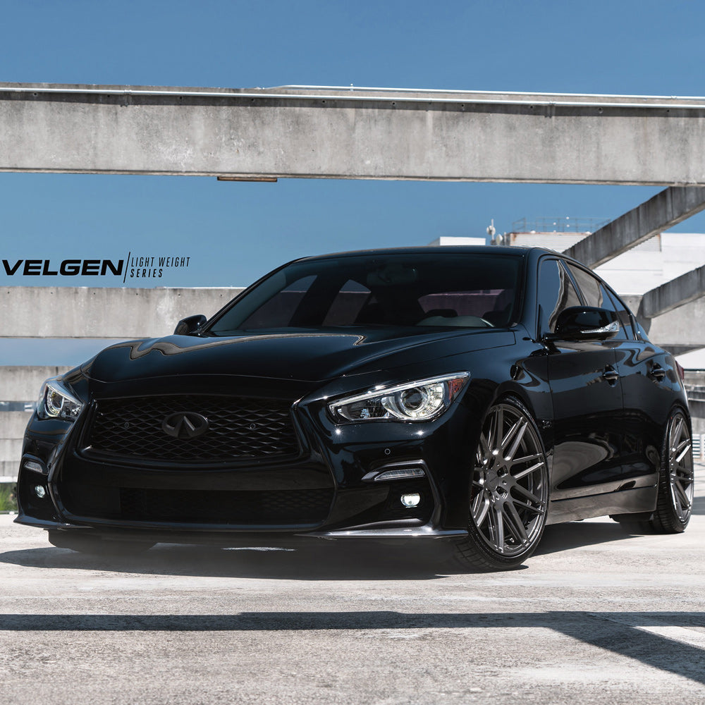 20" Velgen VF9 Gunmetal 20x9.5 20x10.5 Forged Wheels Rims Fits Infiniti Q50 Q50S