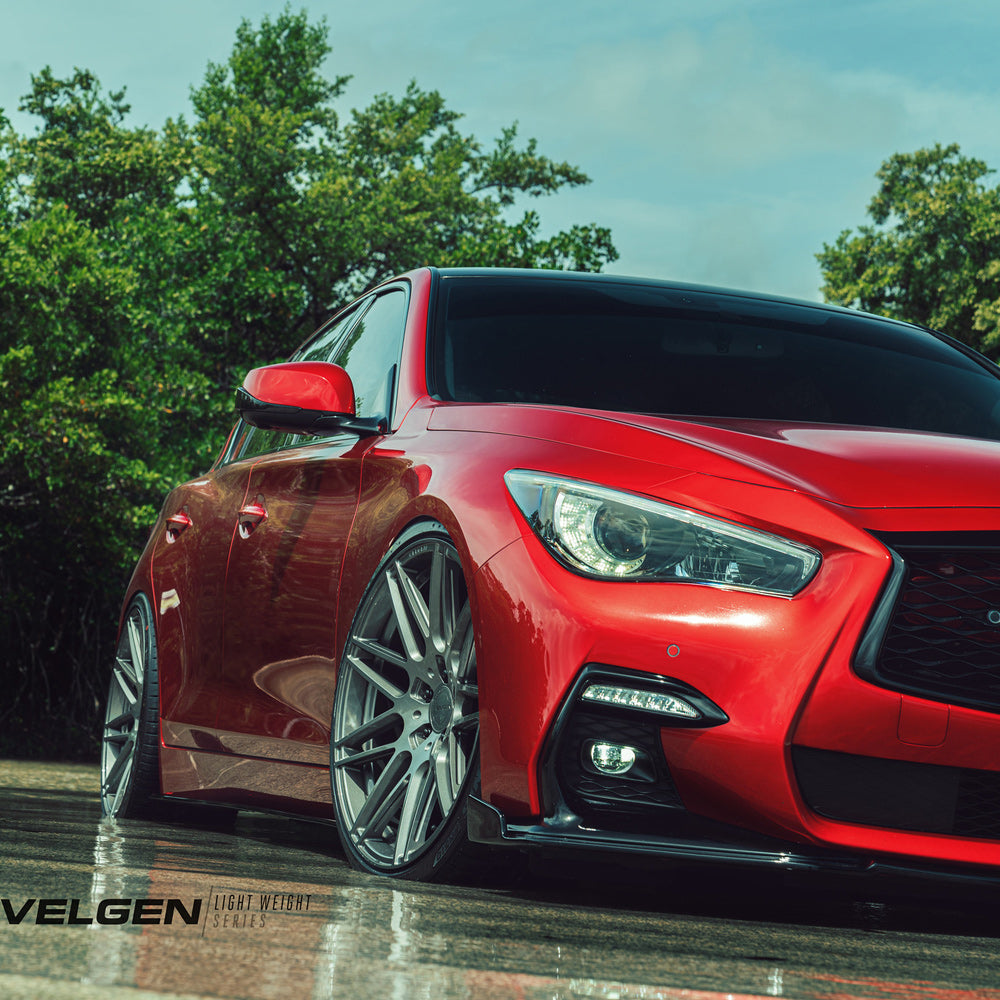 20" Velgen VF9 Gunmetal 20x9.5 20x10.5 Forged Wheels Rims Fits Infiniti Q50 Q50S