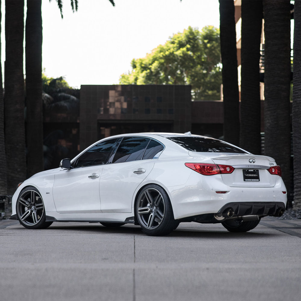 20" Vossen HF1 Grey 20x9 20x11 1103 Concave Wheels Rims Fits Infiniti G37 G37S