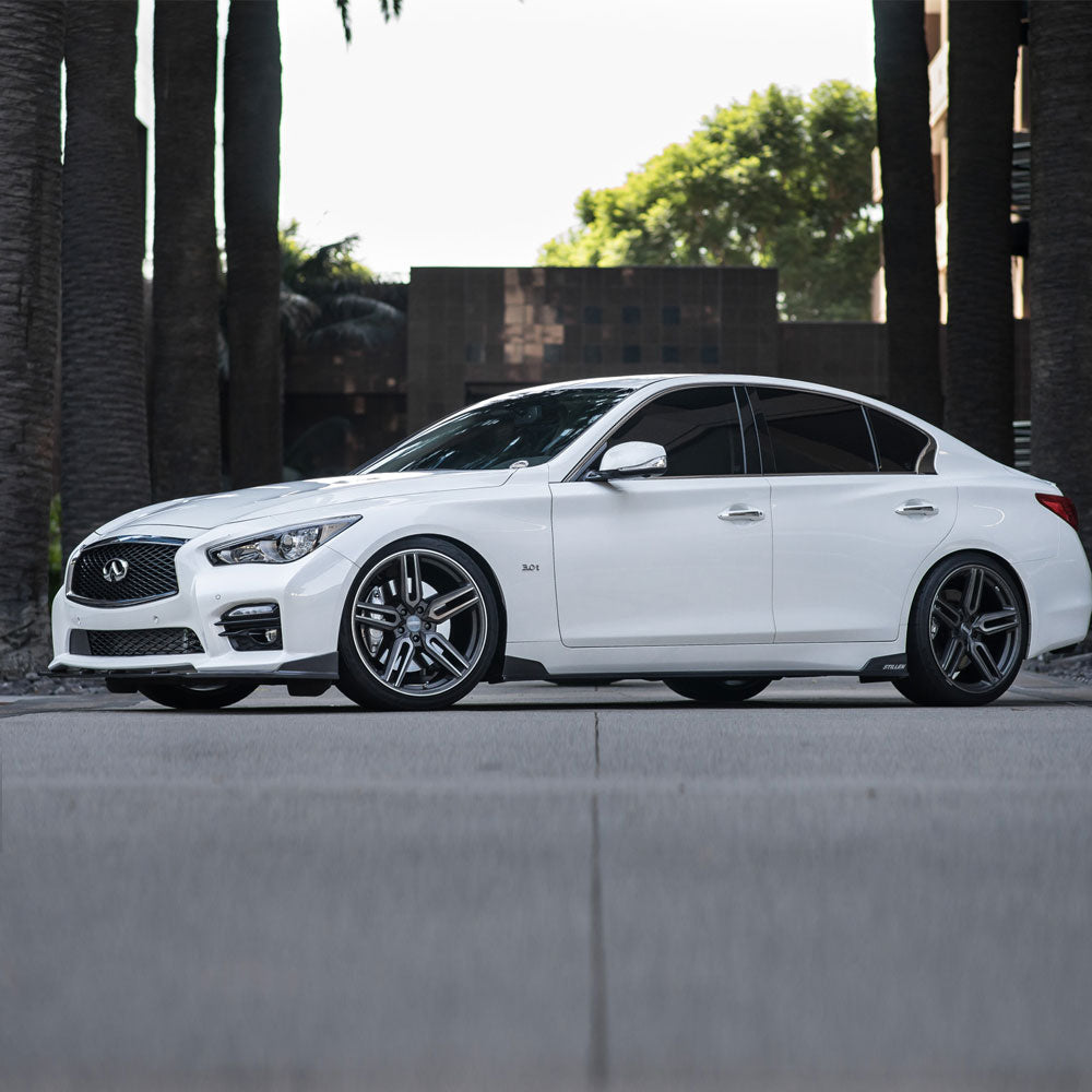 20" Vossen HF1 Grey 20x9 20x11 1103 Concave Wheels Rims Fits Infiniti G37 G37S