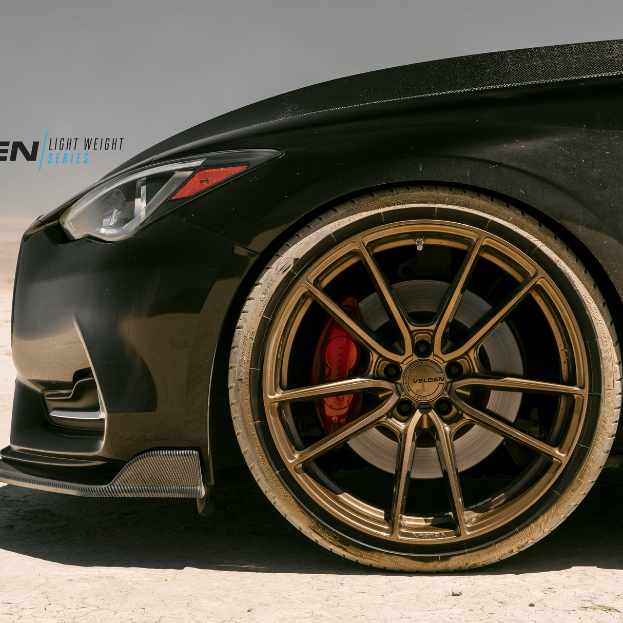 19" Velgen VF5 Bronze Concave Wheels Rims Fits Infiniti Q60