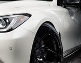 19" ROHANA RFX11 BLACK FORGED CONCAVE WHEELS RIMS FITS LEXUS RC200t RC350