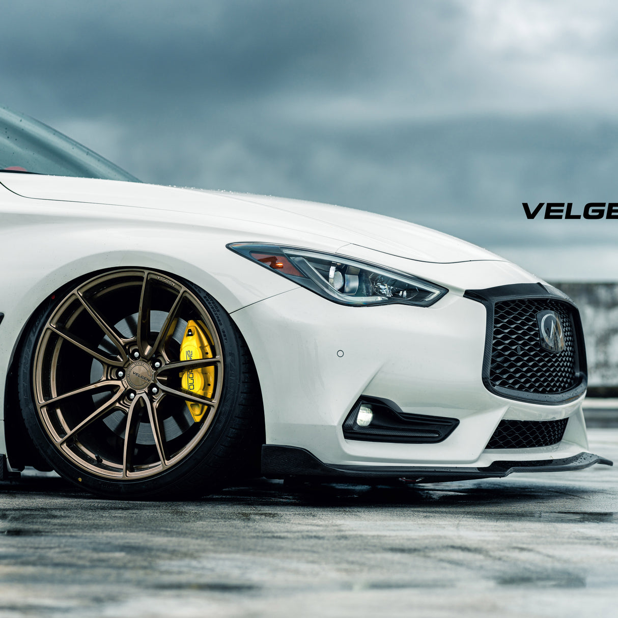 19" Velgen VF5 Bronze 19x10 19x11 Concave Wheels Rims Fits Ford Mustang