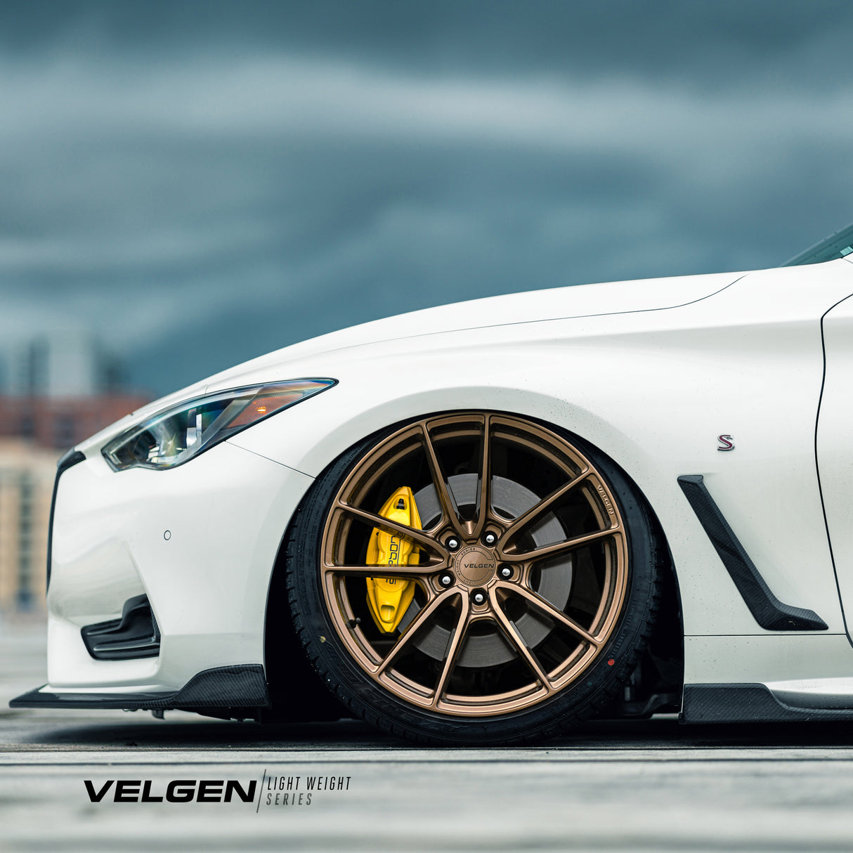 19" Velgen VF5 Bronze Concave Wheels Rims Fits Infiniti G37 G37S