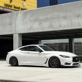 19" Vossen HF2 Grey 19X9 19X9.5 1103 Concave Wheels Rims Fits Infiniti G37 G37S