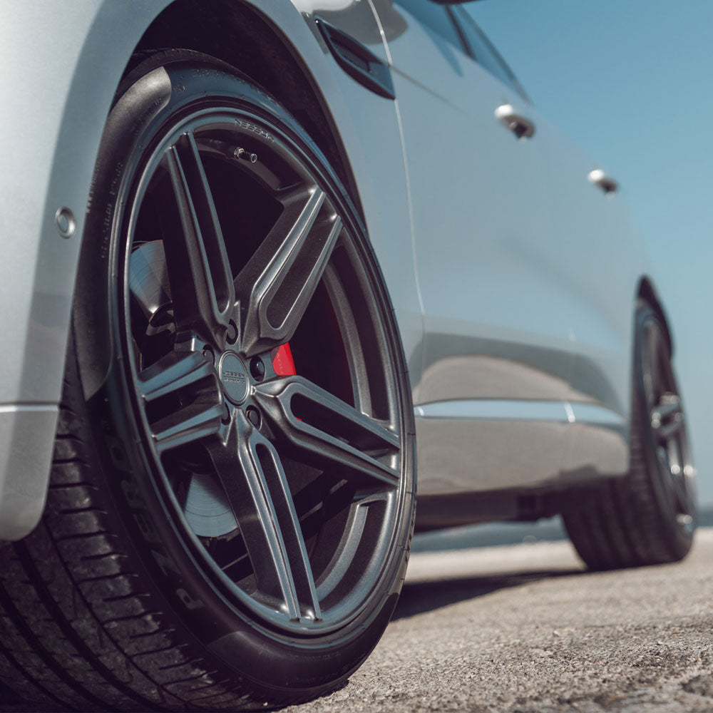 19" Vossen HF1 Grey 19x8.5 19x8.5 1362 Concave Wheels Rims Fits Mini Cooper Club