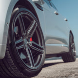 20" Vossen HF1 Grey 20x9 20x10 1135 Concave Wheels Rims Fits Infiniti M35 M45