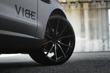 21" VERTINI RF1.2 BLACK FORGED CONCAVE WHEELS RIMS FITS MASERATI QUATTROPORTE