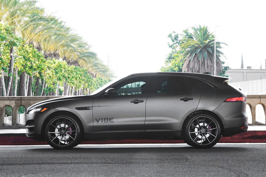 21" VERTINI RF1.2 BLACK FORGED CONCAVE WHEELS RIMS FITS MASERATI QUATTROPORTE