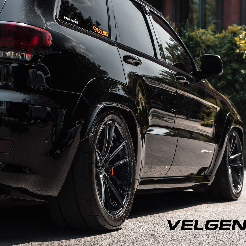 20" Velgen VF5 Black 20x9 20x10.5 Forged Concave Wheels Rims Fits Tesla Model 3