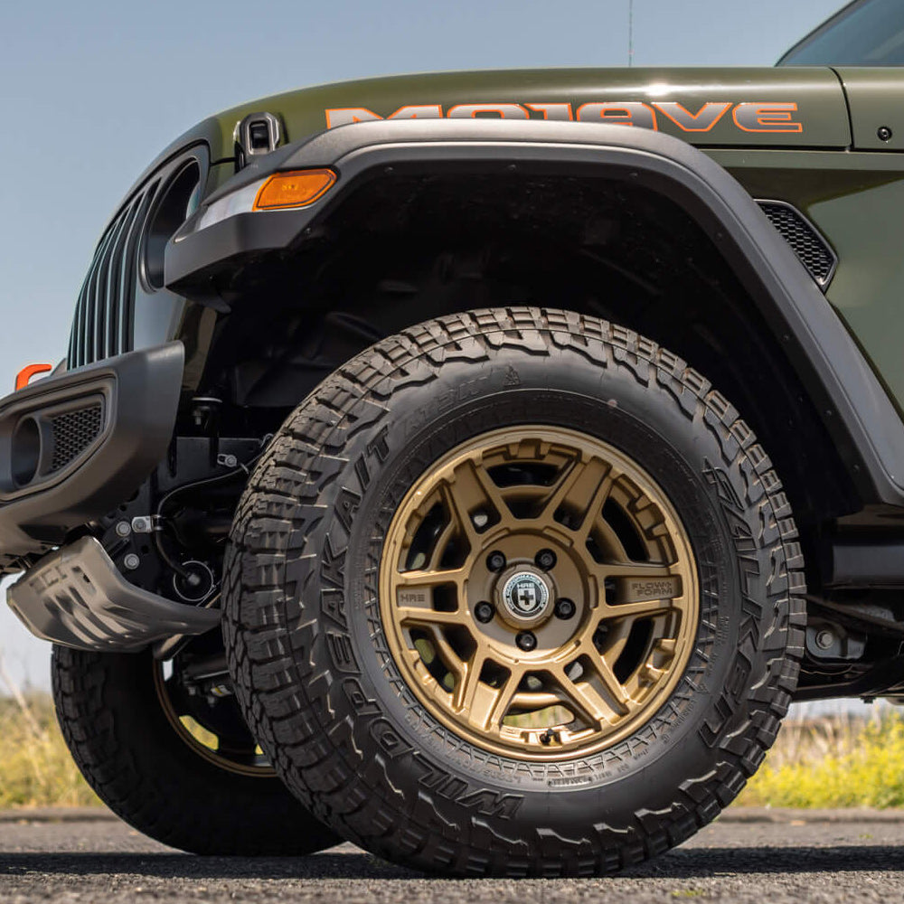 17" HRE FT1 Bronze 17x9 Concave Wheels Rims Fits 2019-2022 GMC Sierra 1500