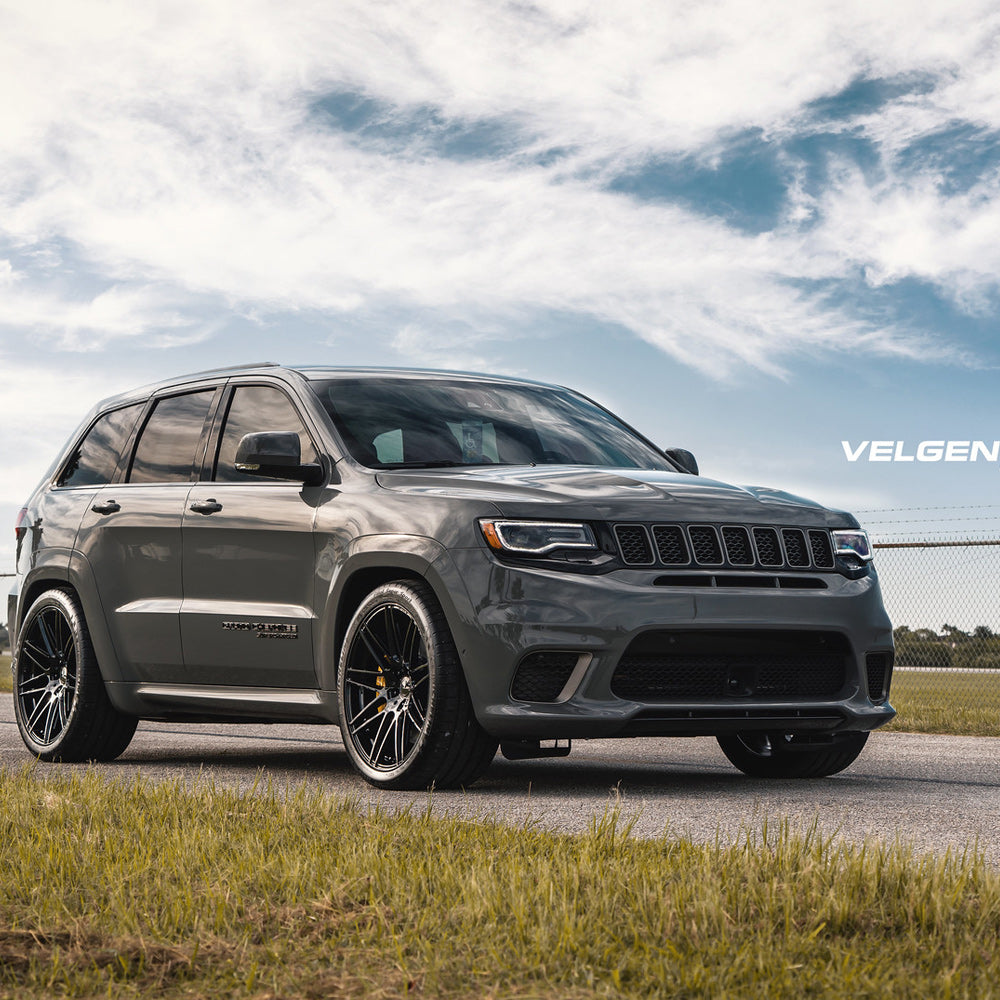 22" Velgen VF9 Black 22x10.5 Forged Wheels Rims Fits Jeep Grand Cherokee
