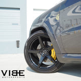 20" Velgen Classic5 V2 Gloss Black 20x10.5 Wheels Rims Fits Jeep Grand Cherokee
