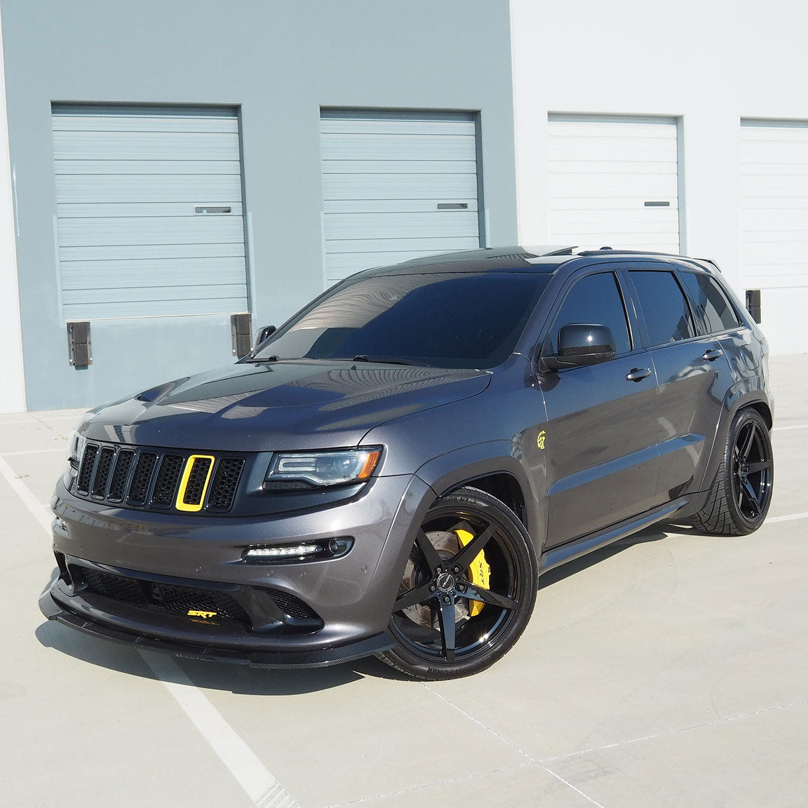 20" Velgen Classic5 V2 Gloss Black 20x10.5 Wheels Rims Fits Jeep Grand Cherokee