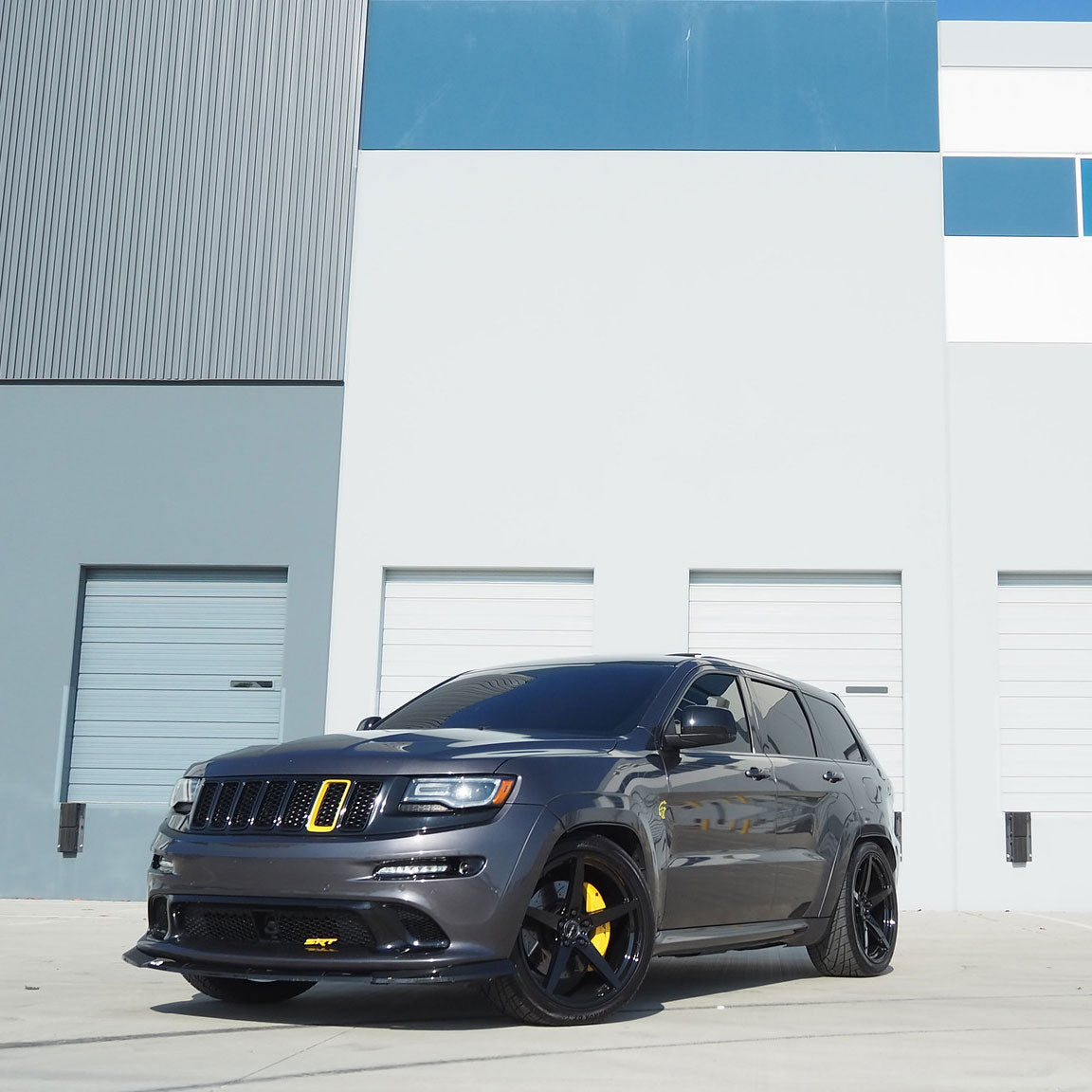 22" Velgen Classic5 V2 Gloss Black 22x10.5 Wheels Rims Fits Jeep Grand Cherokee