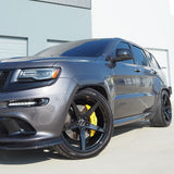 20" Velgen Classic5 V2 Gloss Black 20x10.5 Wheels Rims Fits Jeep Grand Cherokee