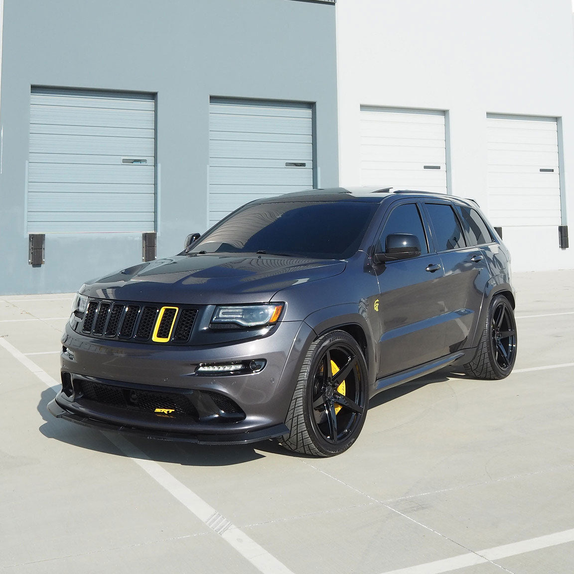 22" Velgen Classic5 V2 Gloss Black 22x10.5 Wheels Rims Fits Jeep Grand Cherokee