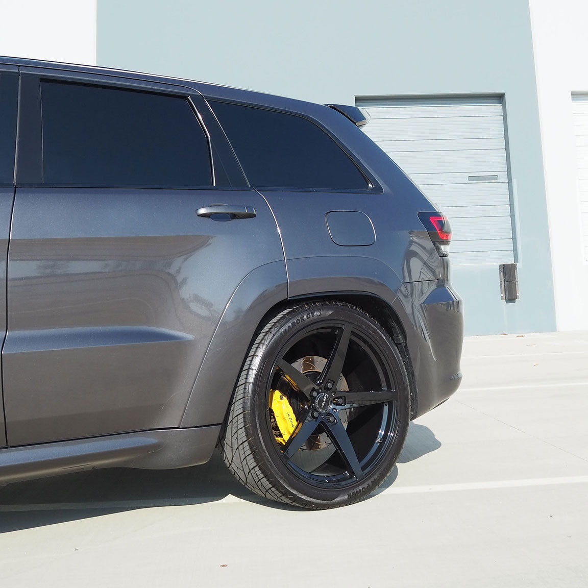 22" Velgen Classic5 V2 Gloss Black 22x10.5 Wheels Rims Fits Jeep Grand Cherokee