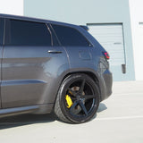 20" Velgen Classic5 V2 Gloss Black 20x10.5 Wheels Rims Fits Jeep Grand Cherokee