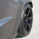 20" Velgen Classic5 V2 Gloss Black 20x10.5 Wheels Rims Fits Jeep Grand Cherokee