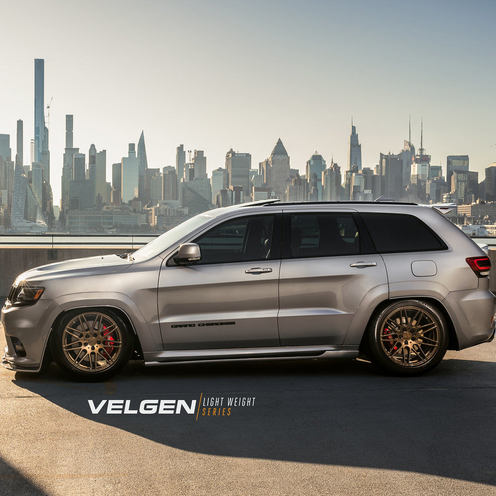 20" Velgen VF9 Satin Black 20x10.5 Forged Wheels Rims Fits Jeep Grand Cherokee