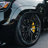 22" Avant Garde M520R Black Forged Concave Wheels Rims Fits Jeep Grand Cherokee