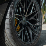 22" Avant Garde M520R Black Forged Concave Wheels Rims Fits Jeep Grand Cherokee