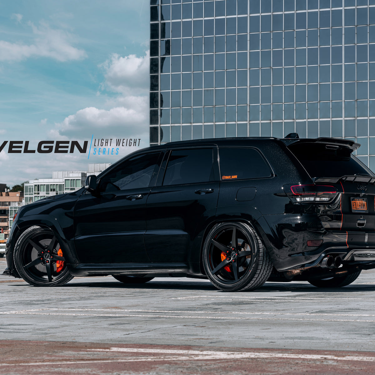 20" Velgen Classic5 Black Concave Wheels Rims Fits Dodge Challenger Widebody