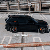 20" Velgen Classic5 Black 20x11 Concave Wheels Rims Fits Dodge Charger Widebody
