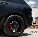 19" Velgen VF5 Satin Black Concave Wheels Rims Fits Infiniti Q60