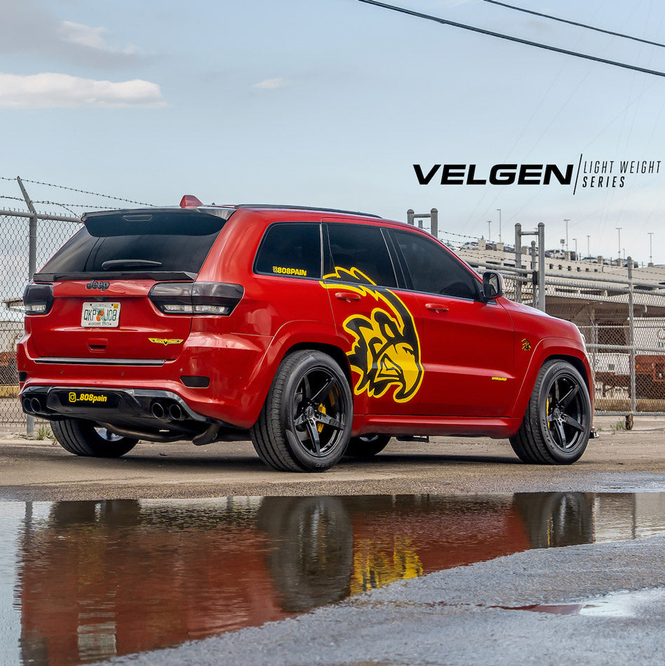 20" Velgen Classic5 Gloss Black Concave Wheels Rims Fits Tesla Model Y