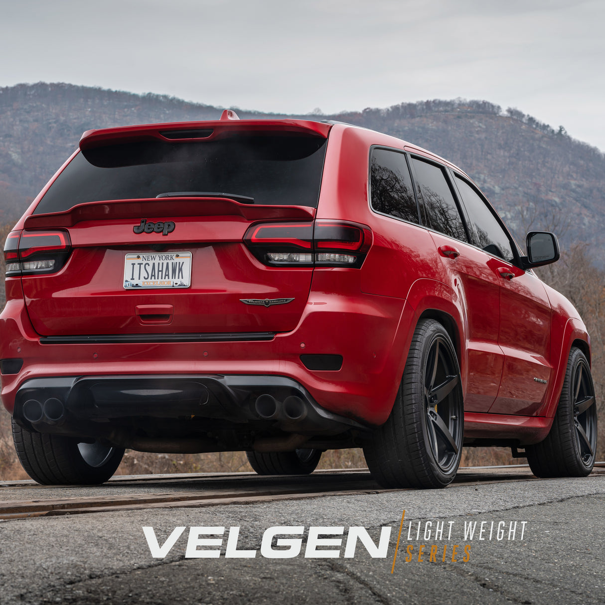 22" Velgen Classic5 22x10.5 Satin Black Concave Wheels Rims Fits Dodge Durango