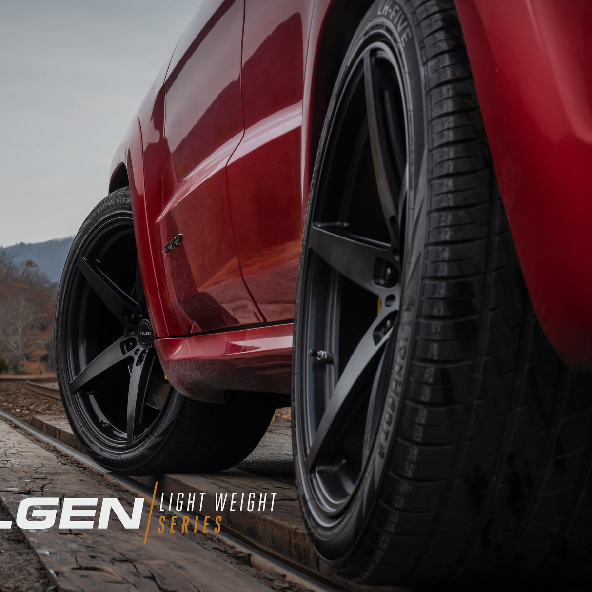 20" Velgen Classic5 20x10.5 Satin Black Concave Wheels Rims Fits Dodge Durango