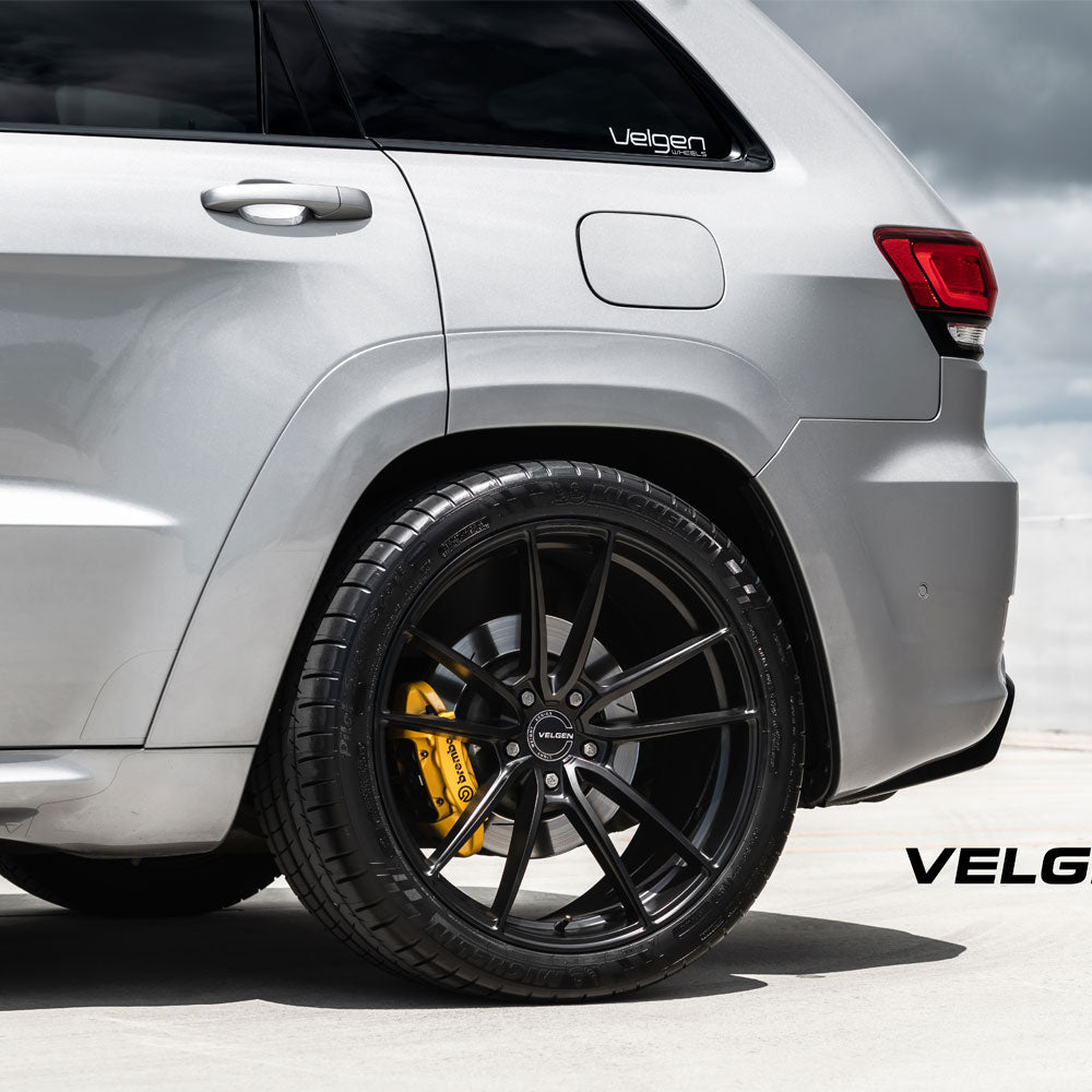19" Velgen VF5 Satin Black Concave Wheels Rims Fits Ford Mustang S197