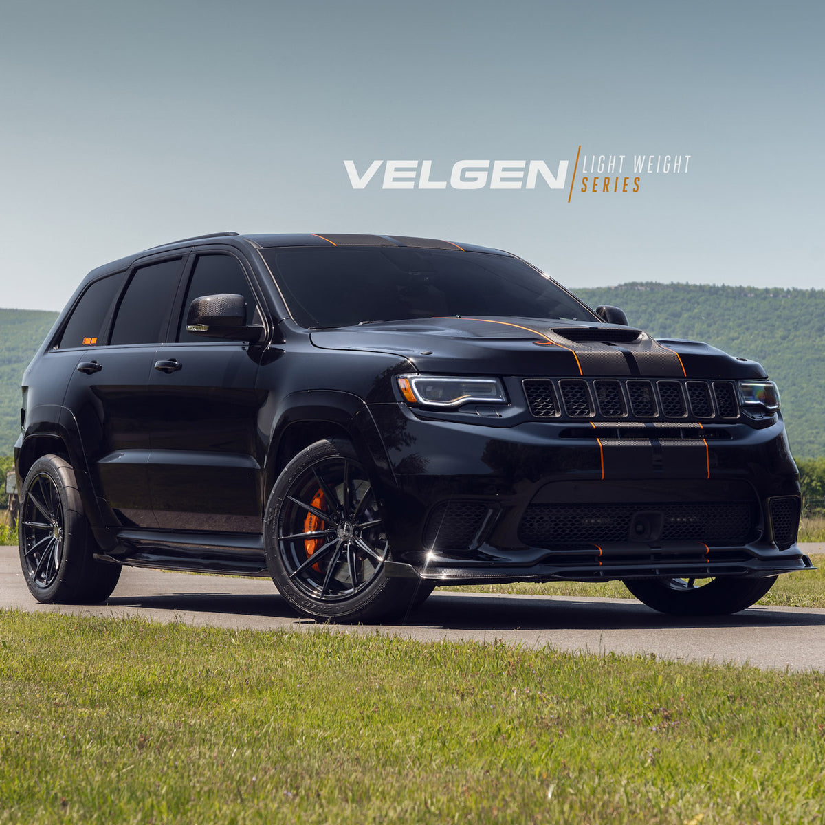 22" Velgen VF10 22x10.5 Gloss Black Concave Wheels Rims Fits Dodge Durango