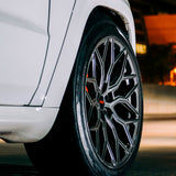 19" Vossen HF2 Grey 19X8.5 19X10 1158 Concave Wheels Rims Fits BMW E60 525 528 5