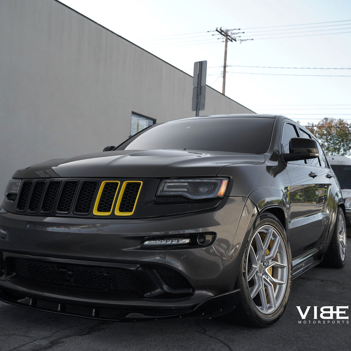 22" MV Forged MVF5 Silver 22X10.5 Concave Wheels Rims Fits Jeep Grand Cherokee
