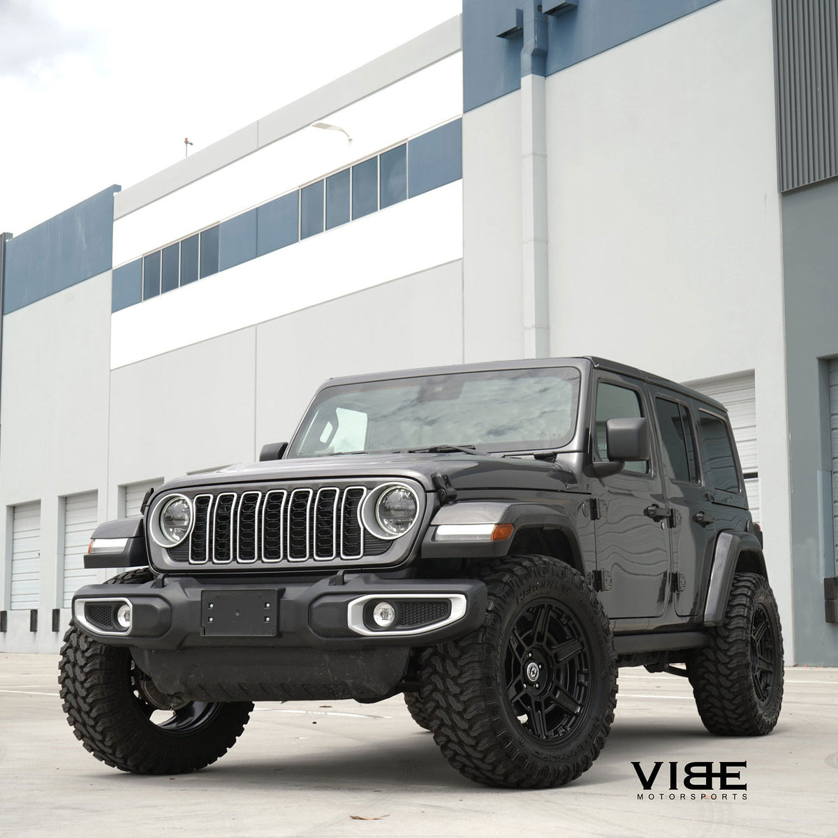 20" HRE FT1 Black 20x9 Concave Wheels Rims Fits 2018-2022 Jeep Wrangler JL