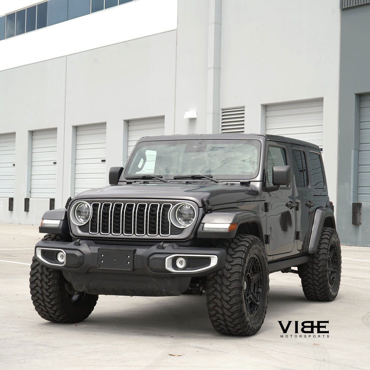 17" HRE FT1 Black 17x9 Concave Wheels Rims Fits 2007-2017 Jeep Wrangler JK