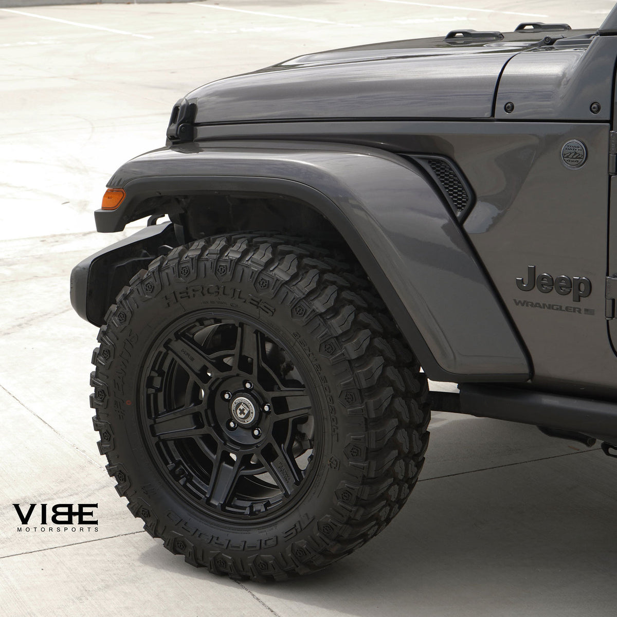20" HRE FT1 Black 20x9 Concave Wheels Rims Fits 2018-2022 Jeep Wrangler JL