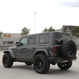 17" HRE FT1 Black 17x9 Concave Wheels Rims Fits 2018-2022 Jeep Wrangler JL