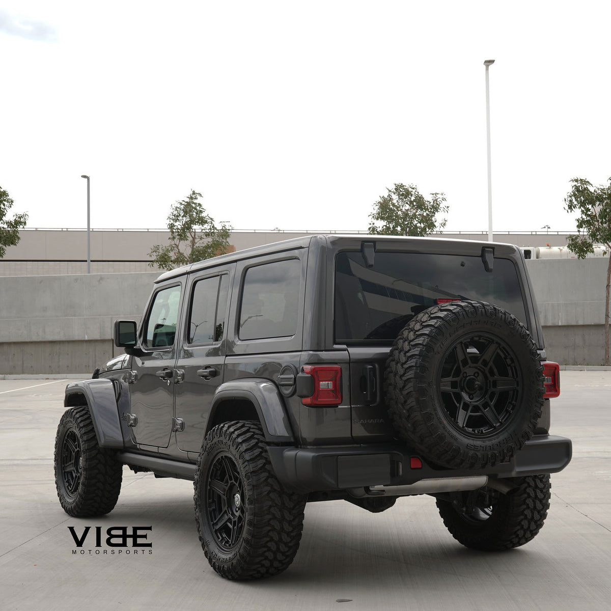 17" HRE FT1 Black 17x9 Concave Wheels Rims Fits 2018-2022 Jeep Wrangler JL