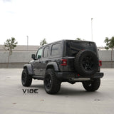 17" HRE FT1 Black 17x9 Concave Wheels Rims Fits 2007-2017 Jeep Wrangler JK
